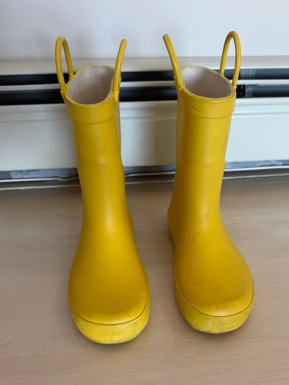 Kids Yellow Rainboots Size 11C